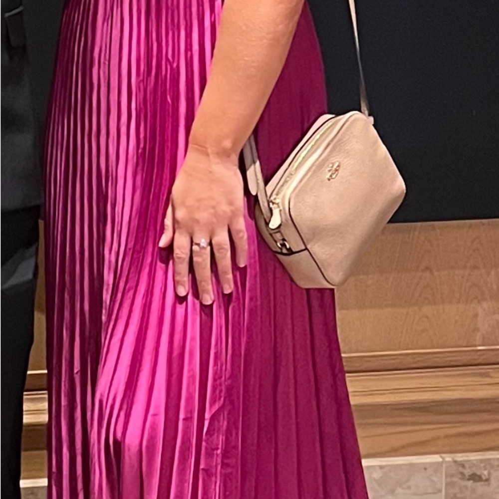 Lush Fuchsia Strappy Dress